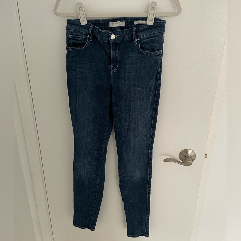 Guess Power Curvy Midrise Jeans, size 30